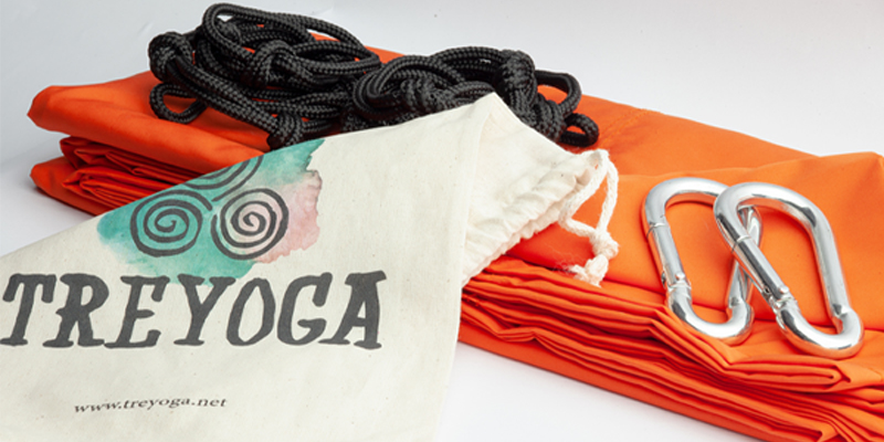 Yoga hamağı paket içeriği